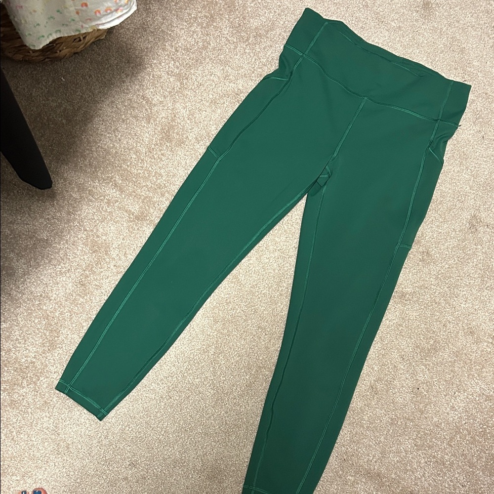 lululemon athletica Forest Green High-Rise Leggings